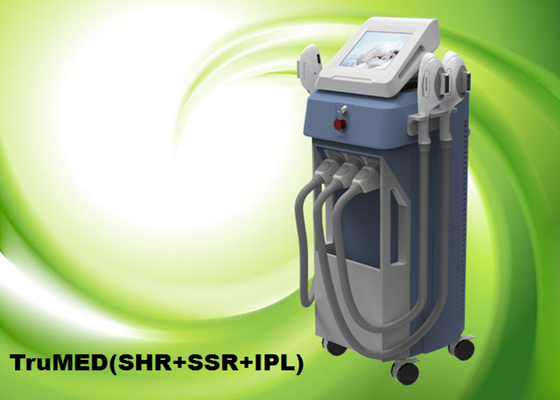 Machine personnelle portative d'épilation de SHR pour le système de refroidissement de glace de traitement de femmes