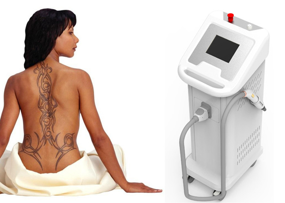 Dispositif 1 de retrait de tatouage de laser de ND Yag de clinique - densité d'énergie 1000mJ ISO13485 prouvée