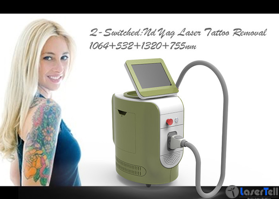 Machine rapide 1 de gomme de tatouage de machine de retrait de tatouage de laser de ND Yag - fréquence 10Hz