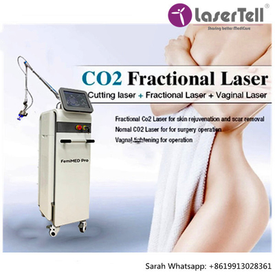 rajeunissement partiel d'enlèvement d'acné de retrait de ride de soins de la peau de machine de laser du CO2 10600nm