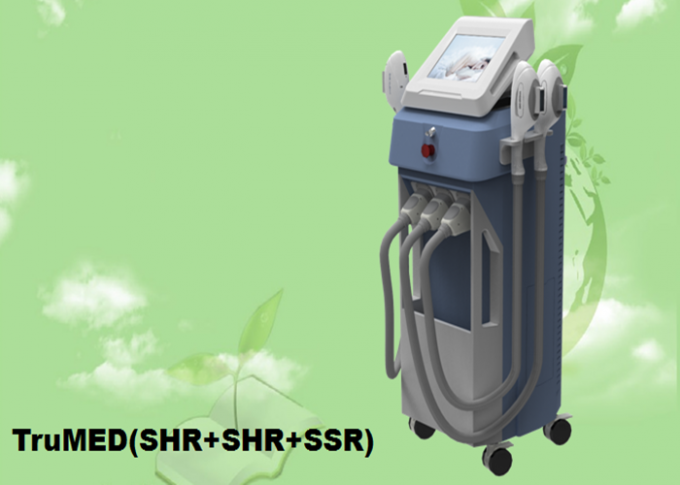 La machine 3 d'épilation du chargement initial 950nm SHR de SSR manipule la beauté indolore