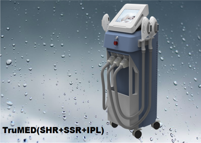 verticale TruMED de la machine 3500W d'épilation du chargement initial SHR SSR d'E-lumière