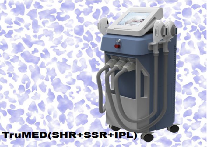 0,5 - machine SHR d'épilation de chargement initial de lumière de 2S E avec le refroidissement direct en cristal continu