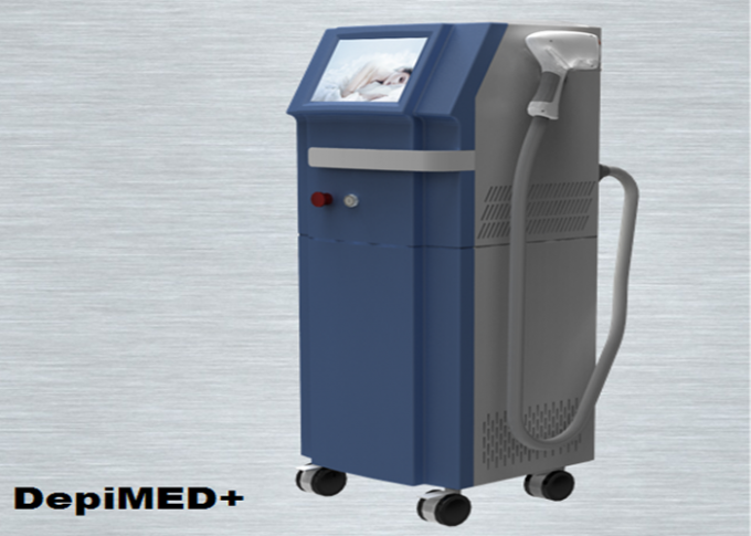 Maison permanente d'épilation de laser de visage avec la longueur d'onde 808nm, écran tactile d'affichage à cristaux liquides