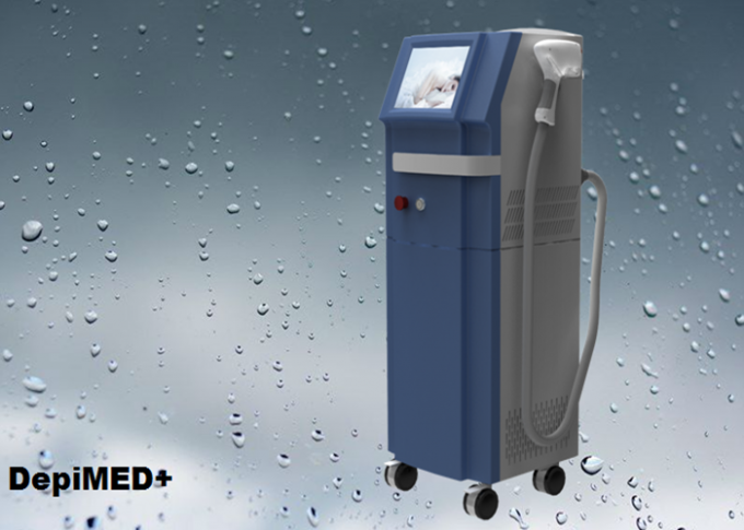 1 - machine médicale d'épilation de laser de la diode 10Hz 808nm pour la lèvre/bikini/jambe