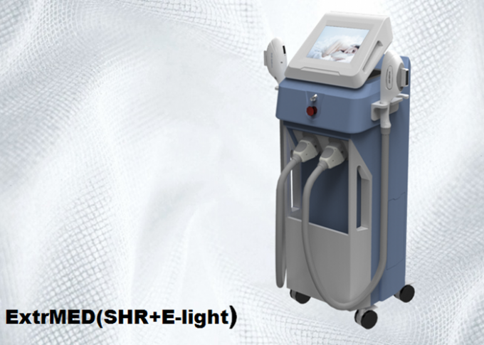 Machine de laser de rajeunissement de peau d'épilation de SHR avec la puissance de crête du chargement initial 3500W