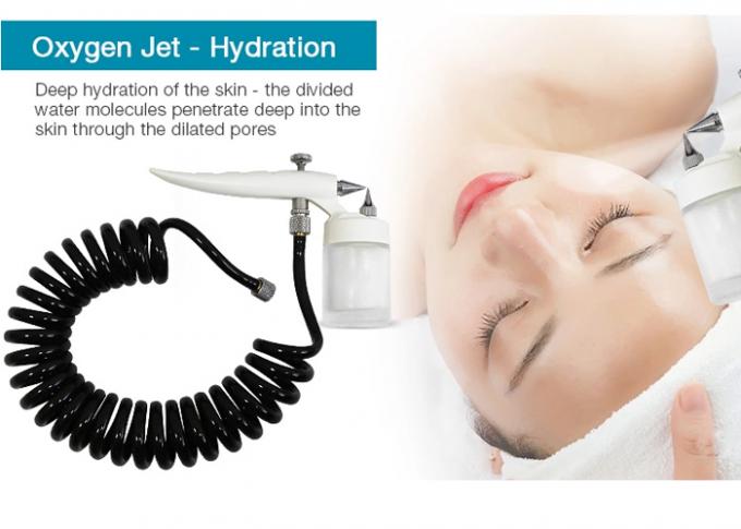 CE hydraulique de traitement d'acné de machine de peau de jet de l'oxygène de l'eau de Dermabrasion approuvé