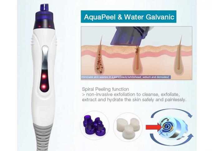 CE hydraulique de traitement d'acné de machine de peau de jet de l'oxygène de l'eau de Dermabrasion approuvé