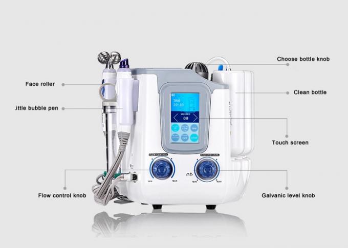 têtes multifonctionnelles micro de sculpture en eau de la machine 8 de beauté de la puissance 25W