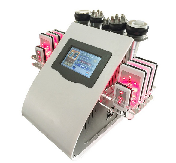 5 dans 1 équipement de beauté de cavitation de soins de la peau de laser de Lipo de machine de beauté pour le visage de corps de femmes